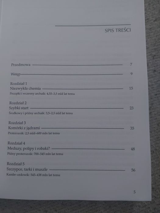 Historia życia od początków do dzisiaj i dalej