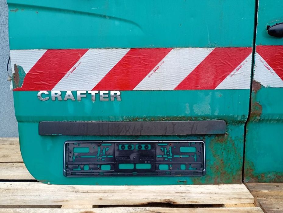 drzwi tylne prawe lewe tył kompletne z drabiną mercedes sprinter w906