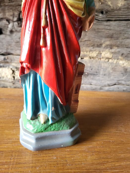 Stara figurka Święta Barbara