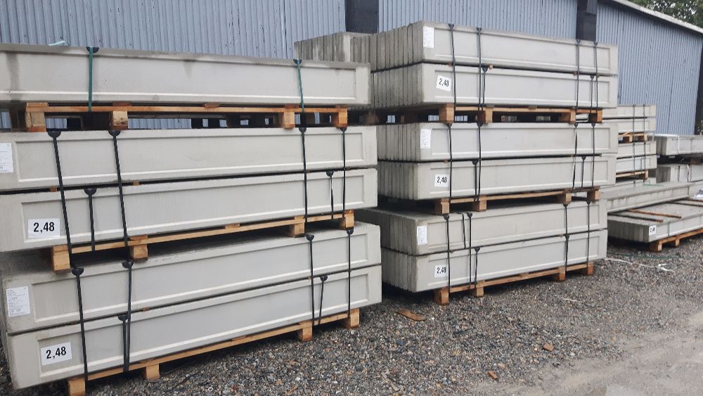 Podmurówka betonowa kaseton 200x2480x57 mm BochniaBrzeskoSzczu