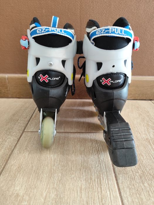 Роликові ковзани дитячі 28-34р. розсувні, ролики