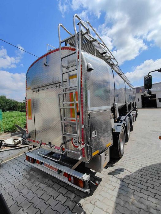 Напівпричіп цистерна харчова OVA 2008р. ПДВ молоковоз олія 29000л ПДВ