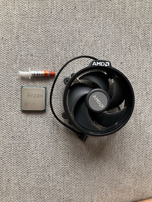 Procesor AMD Ryzen 5 2600 BOX + cooler Wraith Stealth + Pactum PT-1