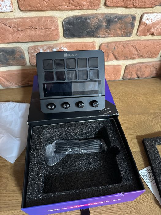 Stream Deck+ Kontroler Midi Czarny