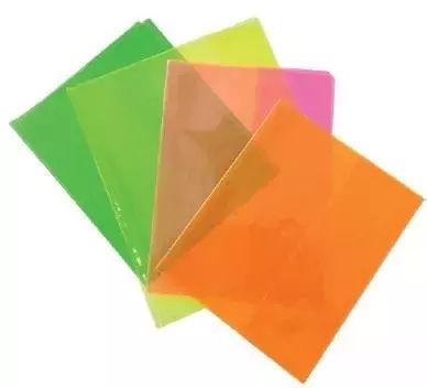 Okładka na zeszyt A5 212x304 neonowa 10szt. Centrum