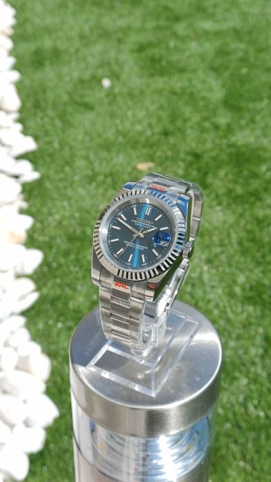 Relógio Seiko Mod automático Datejust Azul