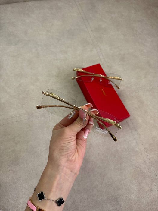 Окуляри хамелеони прозорі фотохром картьє cartier унісекс чоловічі жін