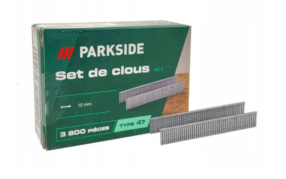 Zestaw gwoździ PARKSIDE PAT 4 [15200szt.] Do zszywacza Parkside