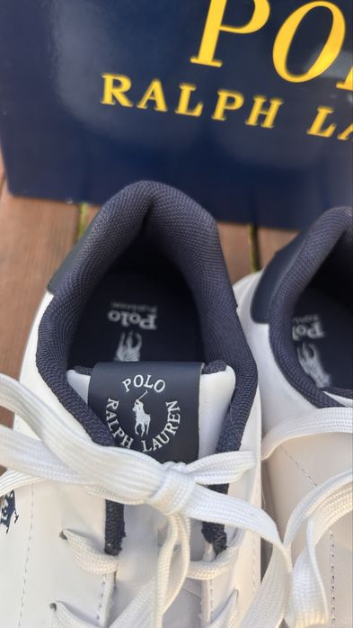 Polo Ralph Lauren Heritage Court Super R. 40 / 25.5 cm – Białe – Nowe!