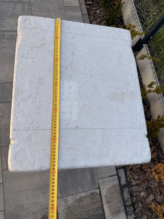 Styrobox, pudełko styropianowe, segmentowe 55L