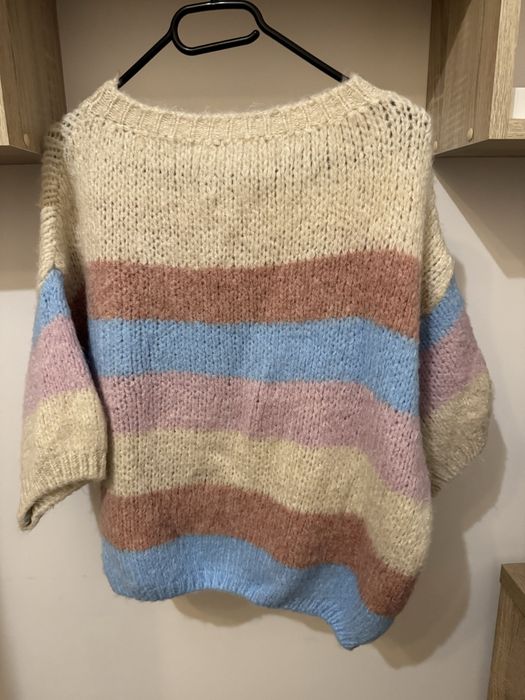 Sweter w paski 38 M 40 L