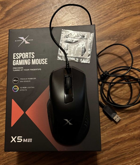 Комплект комп'ютерна мишка A4Tech Bloody X5 Max + клавіатура