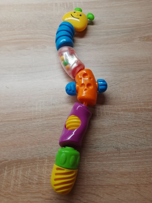 Fisher price Gąsienica, klocki