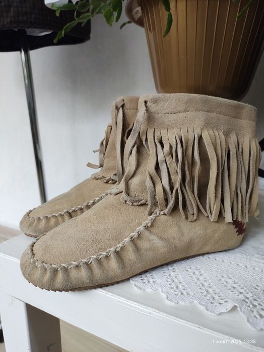 Індійські черевики в стилі бохо