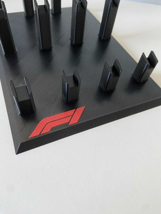 Suporte para mini carros de F1 LEGO