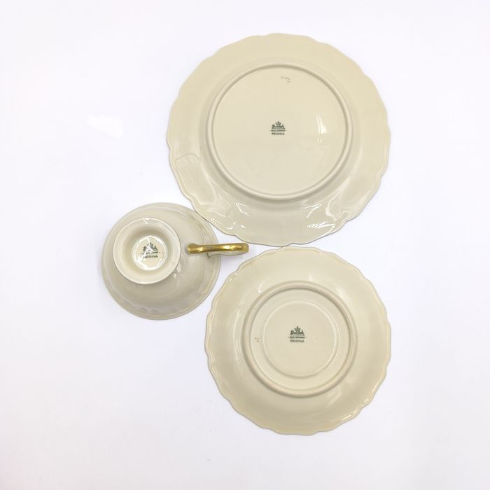 Rosenthal Regina Trio Filiżanka Podstawek Talerzyk Porcelana Antyk