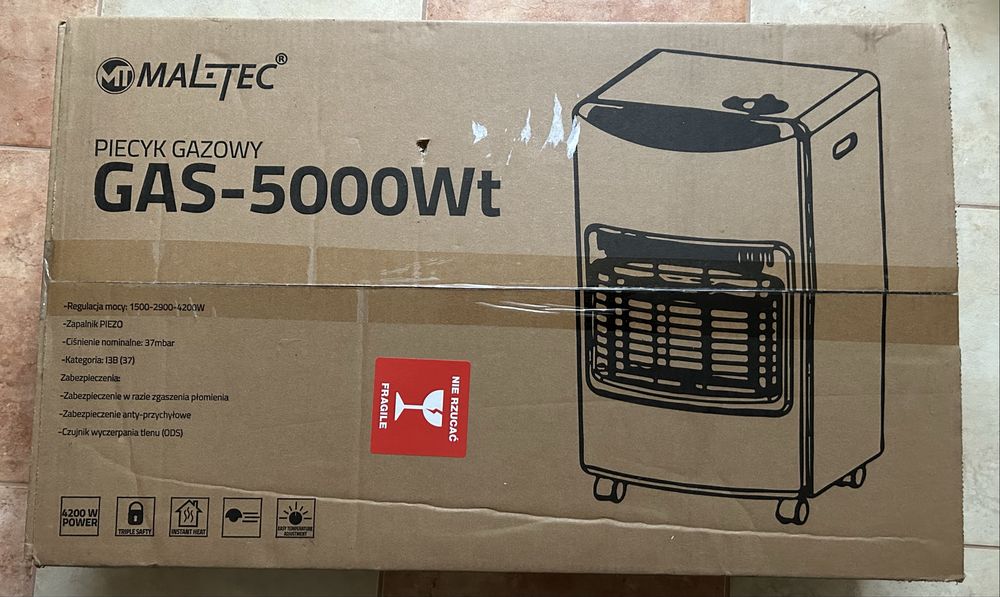 Piecyk gazowy Mal-Tec GAS-5000Wt