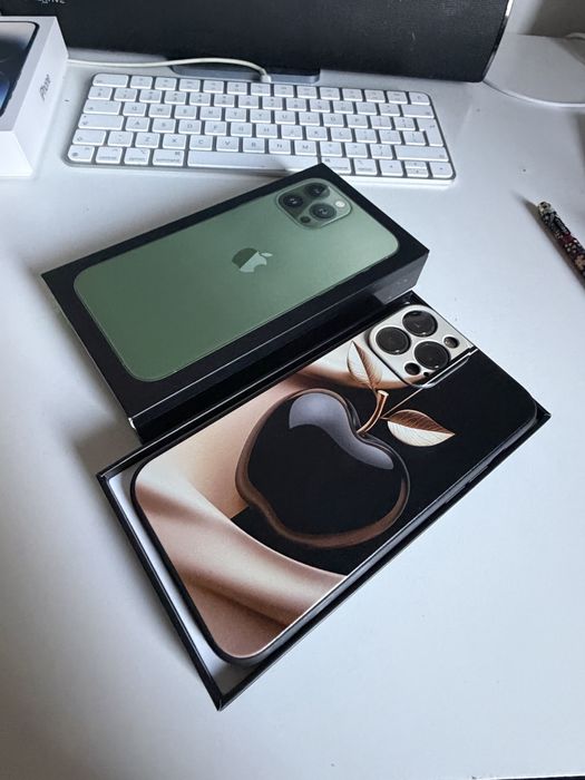 Jak Nowy iPhone 13 Pro Max 256gb Alpine Green Bateria 100%