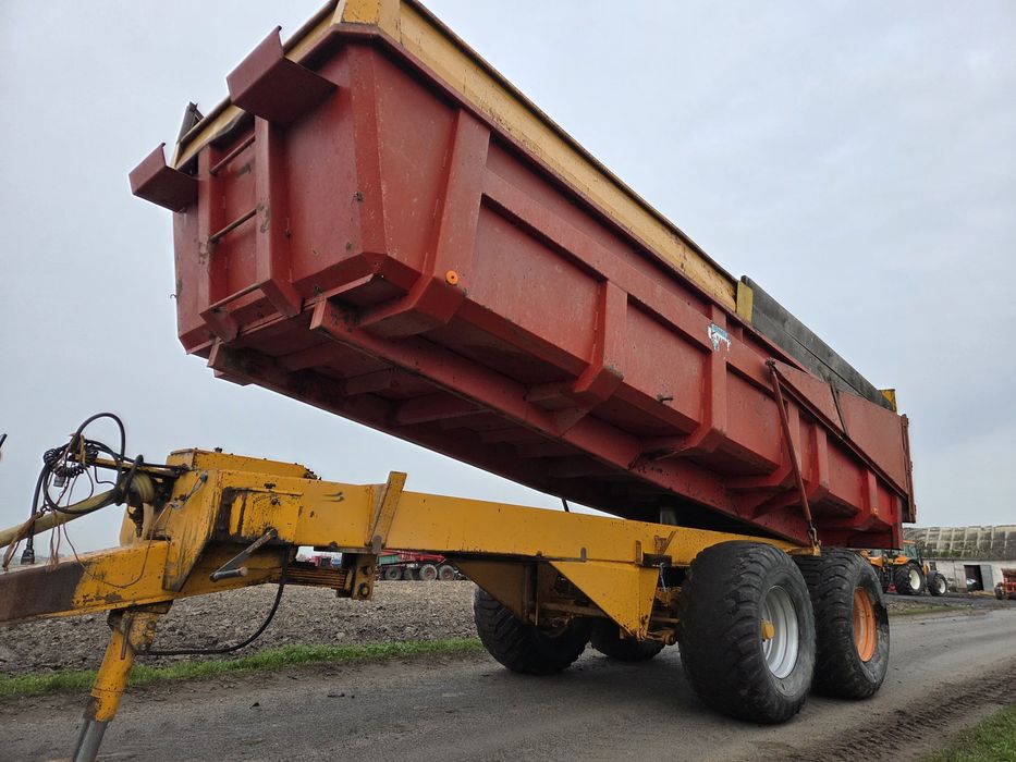 Przyczepa skorupowa, budowlana , 8,12, 14 ton , tandem, lambert,
