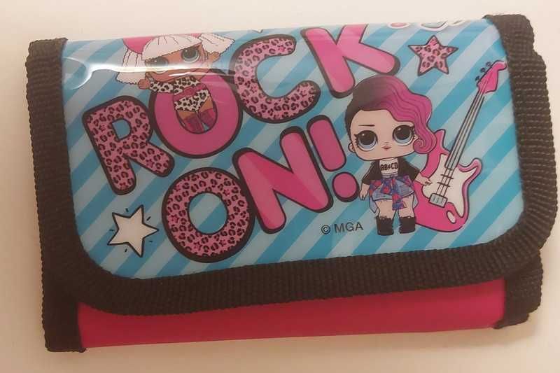 Conjunto carteira e relógio menina - LOL