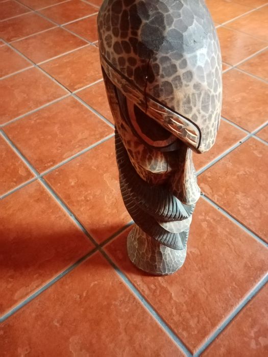 Peças de decoração madeira maciça