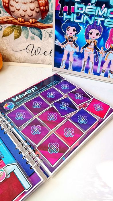 Альбом на липучках K- POP Ляльки