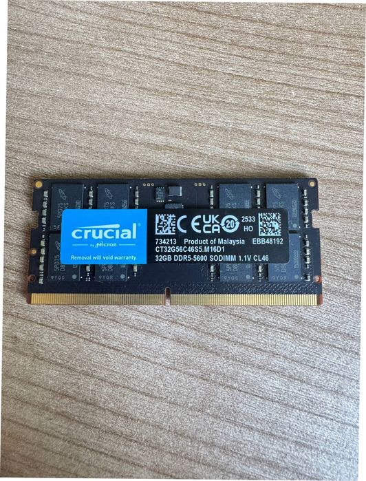 crucial ddr5 5600 - купити комплектуючі для ПК - Ціна на OLX.ua