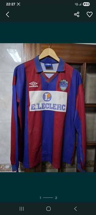 Camisola do  desportivo de Chaves retro  finais de 80 e 90
