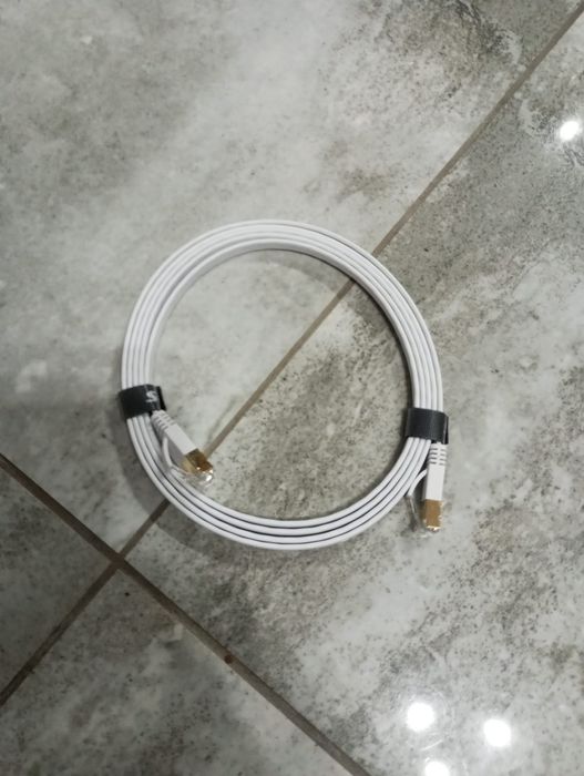 Kabel Przewód Sieciowy Płaski LAN Ethernet