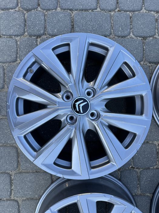 Felgi17 4x108 oryg Citroen DS jak NoWe Szare kpl
