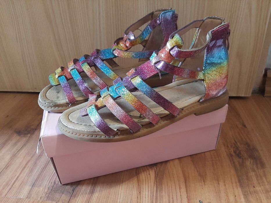 Sandały 36 dziewczęce