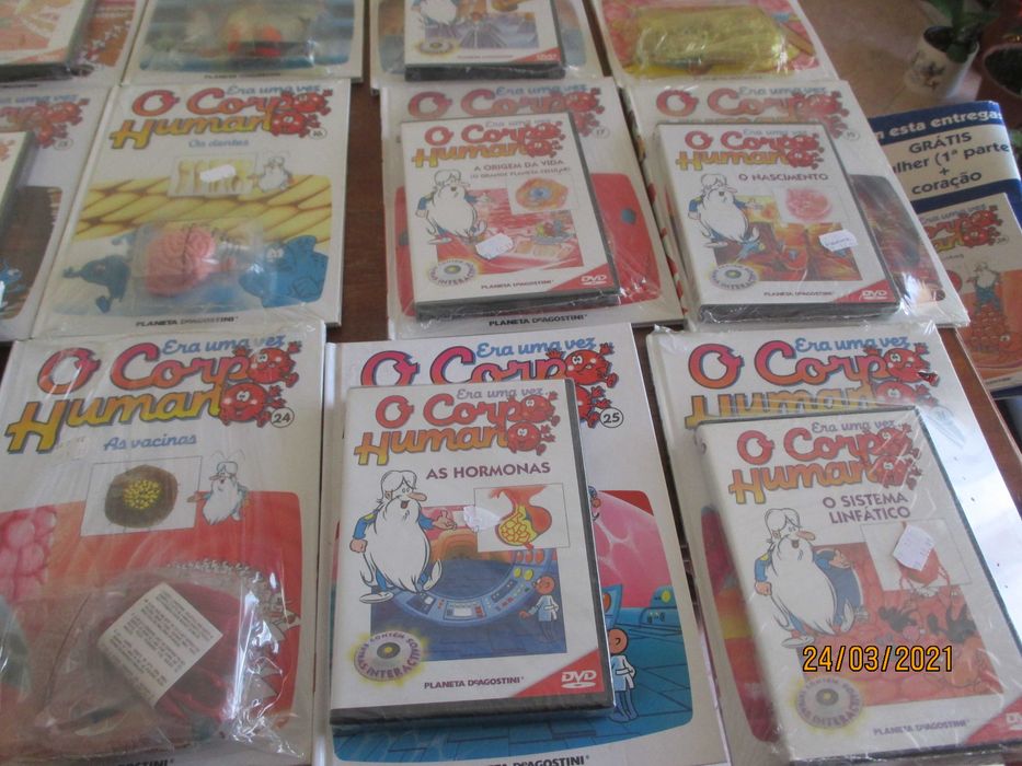 Several publications "Once Upon a Time: The Human Body" Books and DVDs64285906098435123