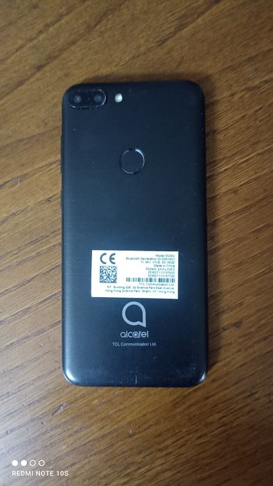 Alcatel 1s como novo  em cx
