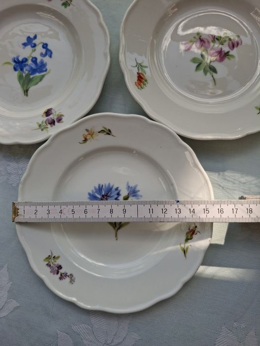 Тріо, пара  і тарілки Meissen