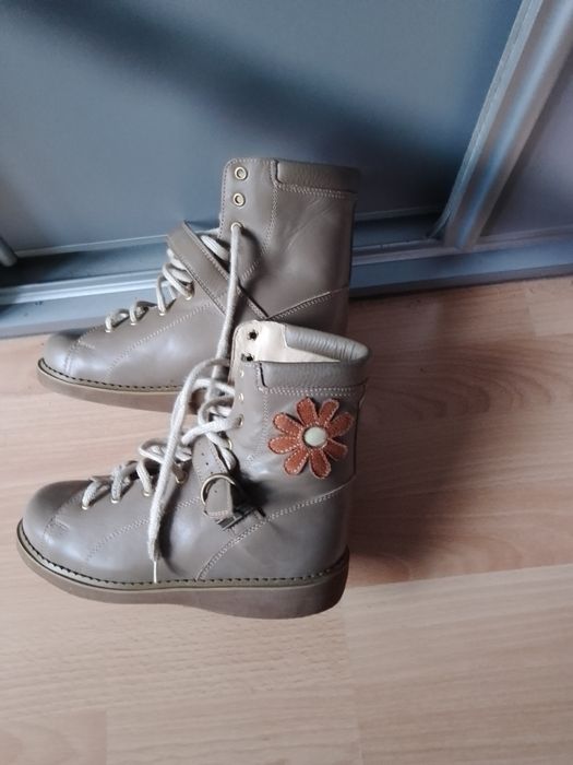 Skórzane buty ortopedyczne