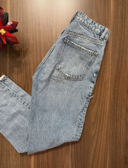 Spodnie dzinsowe zara S boyfriend mom fit