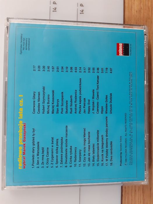 Radiowe przeboje lata wybrał Marek Gaszyński CD