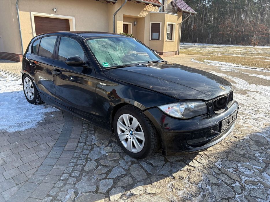 BMW Seria 1 E87*kliamtyzacja*podgrzewane fotele*n47d20a*schwarz 2*668/9