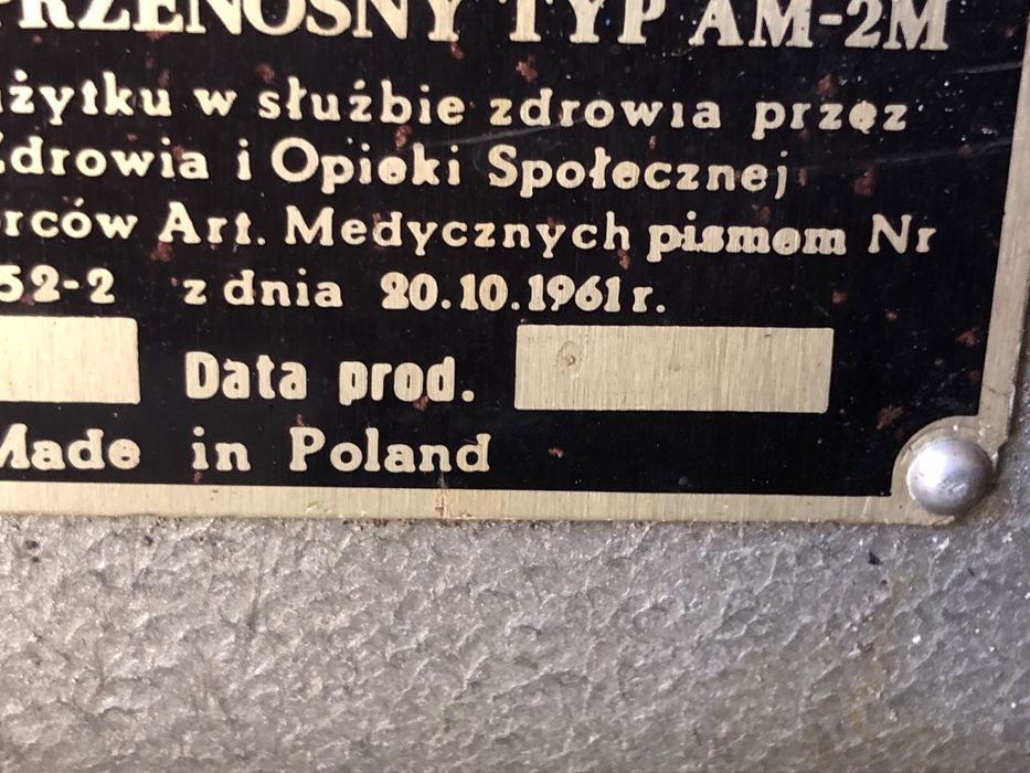 Alpteczka woskowa 1961r