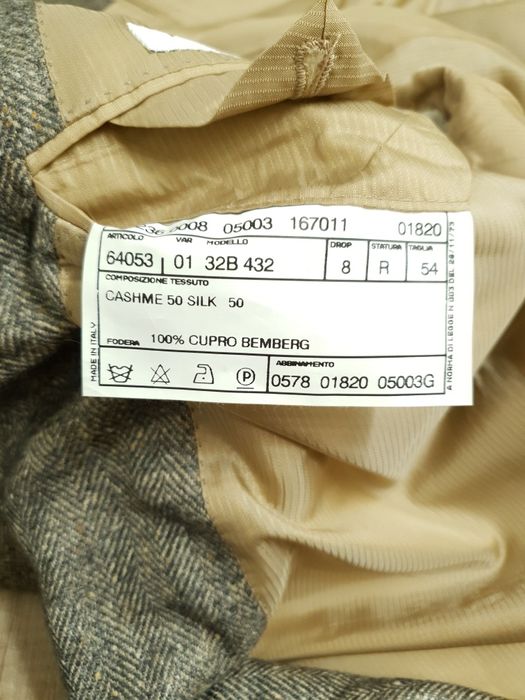 Marynarka męska Pal Zileri Birger Christensen XL 50/50% kaszmir jedwab