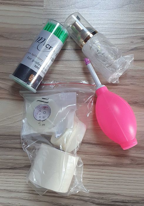 Akcesoria do aplikacji rzęs