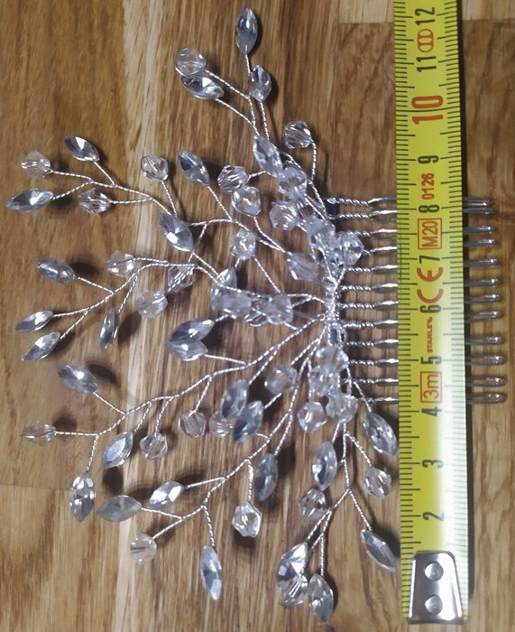 Ozdoba,spinka, grzebyk do włosów, ślub, wesele