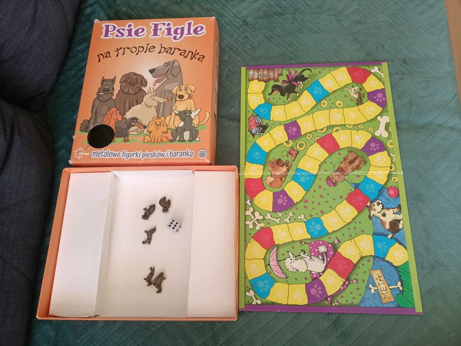 Gra planszowa - Psie figle na tropie baranka