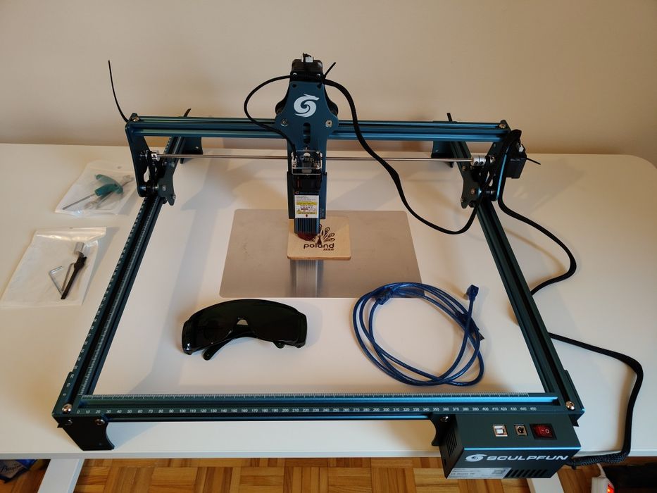 Grawerka Laserowa SCULPFUN S9 5,5W – Stan Idealny , OKAZJA!