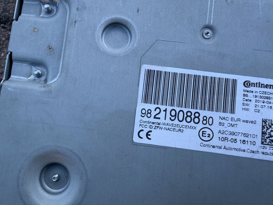Citroen C3 Radio Tablet Komplet