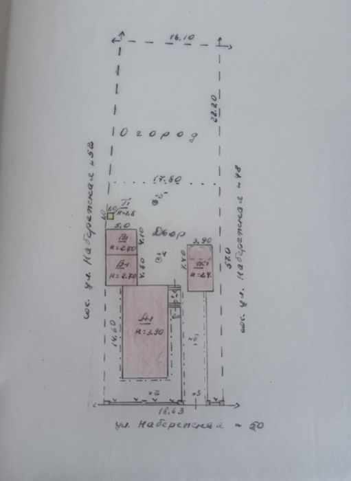 Дім (107 м.кв.)в с.Привільне біля річки Інглул.