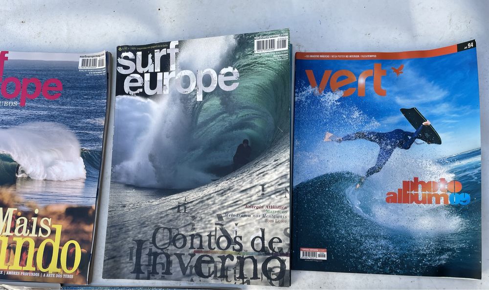 Vendo revistas de Surf body board