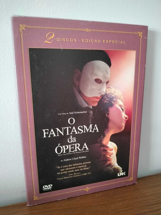 DVD Movie: The Phantom of the Opera (Slipcase)