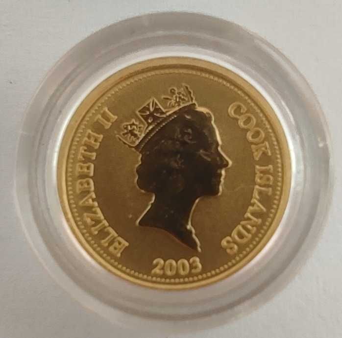 Монета инвестиционная золото 999.9