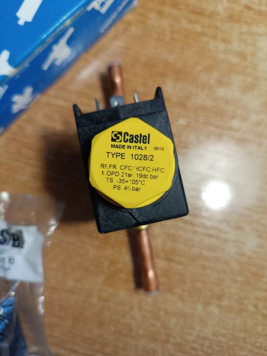 Вентиль соліноїдний Castel 1028/2A6
